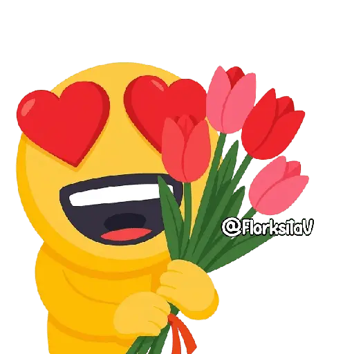 Emoji FlorksitaV 😍🌹🌻👑