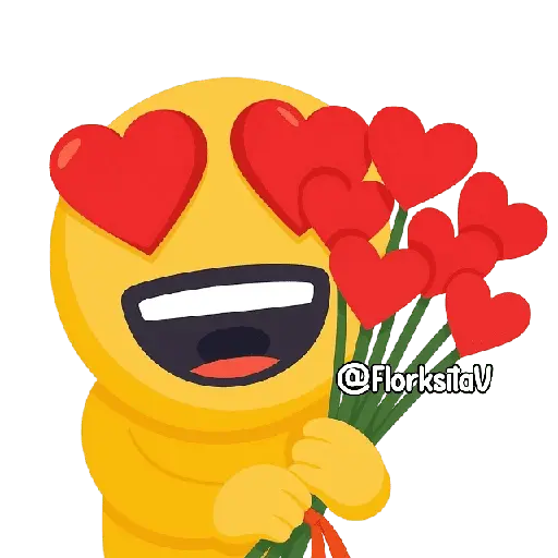 Emoji FlorksitaV 😍🌹🌻👑