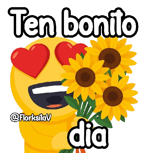 Emoji FlorksitaV 😍🌹🌻👑 preview