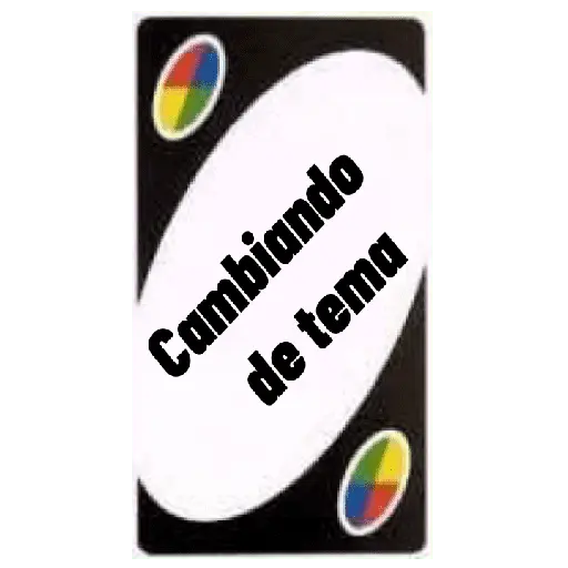 Cambio de tema 🃏✨
