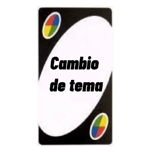 Cambio de tema 🃏✨