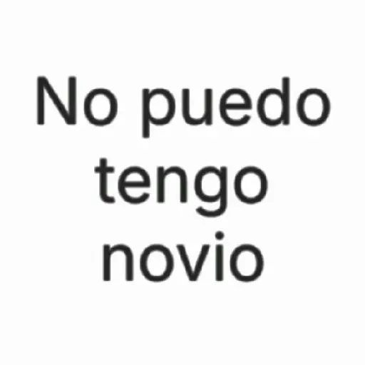 no puedo tengo novio preview