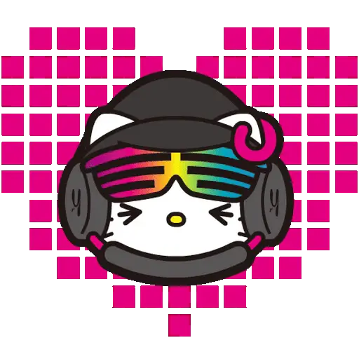 Hello Kitty DJ 🎧📀🎶🎀