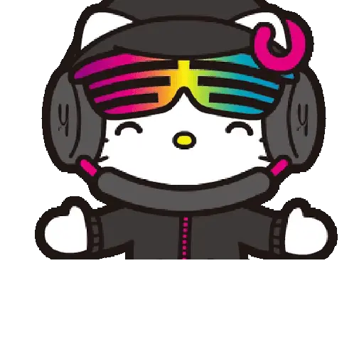 Hello Kitty DJ 🎧📀🎶🎀