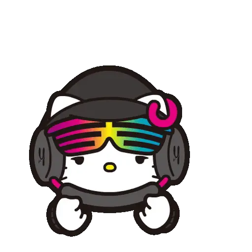 Hello Kitty DJ 🎧📀🎶🎀
