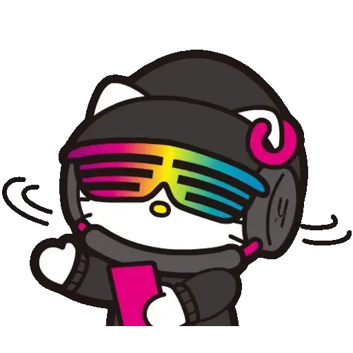 Hello Kitty DJ 🎧📀🎶🎀