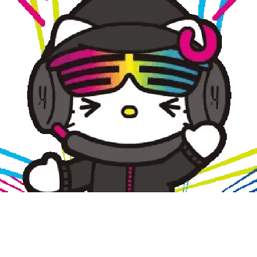 Hello Kitty DJ 🎧📀🎶🎀
