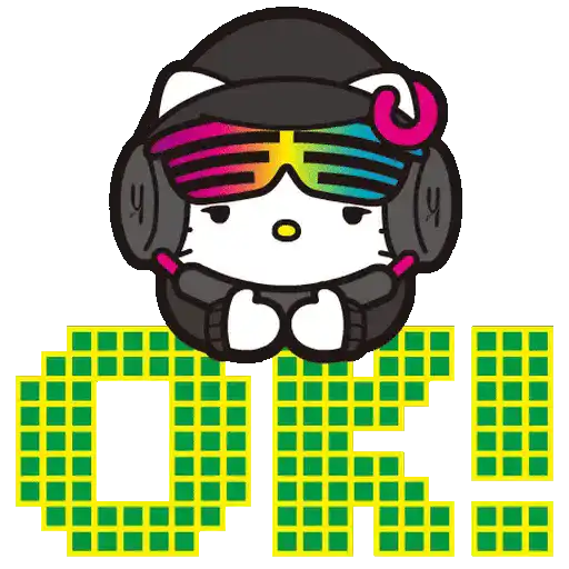 Hello Kitty DJ 🎧📀🎶🎀