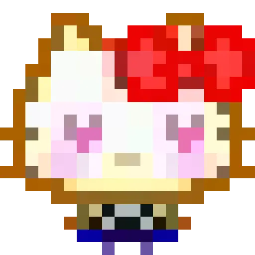 Emojis pixel hello kitty 🥰♥️