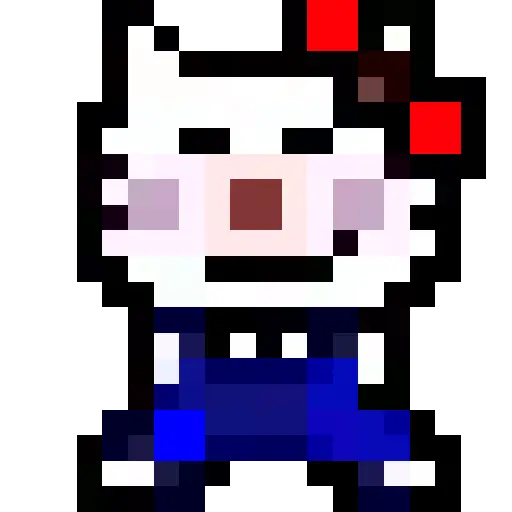 Emojis pixel hello kitty 🥰♥️