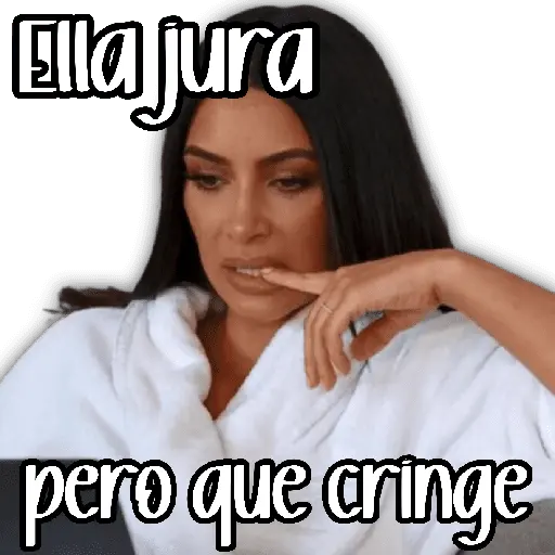 Ella jura 🙄