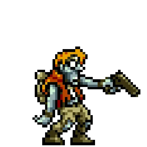 Metal Slug Sticker X