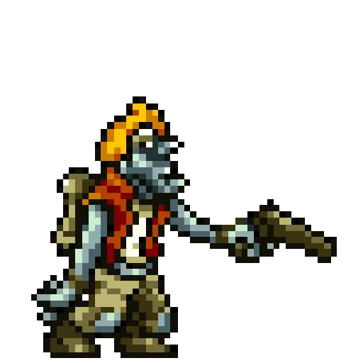 Metal Slug Sticker X