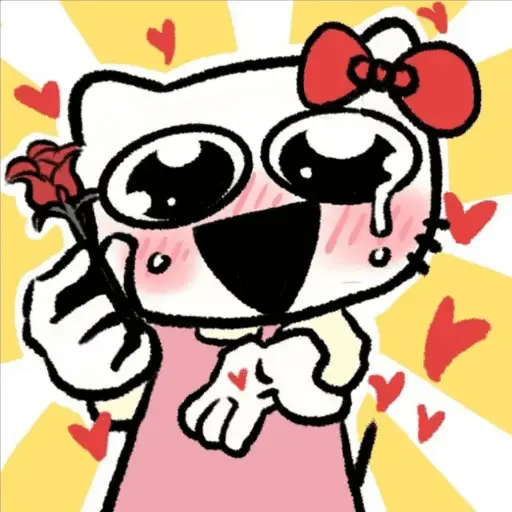 🧿Reacciones Hello Kitty🐱⚪