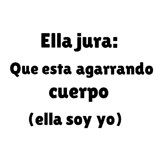 Ella jura: frases ✍🏻