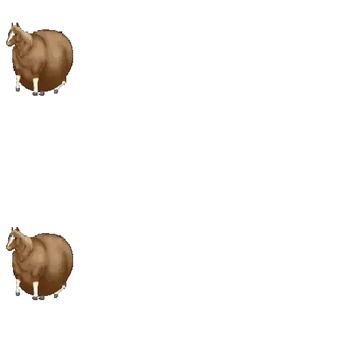 Spinning Horse | Fat Horse 🐎