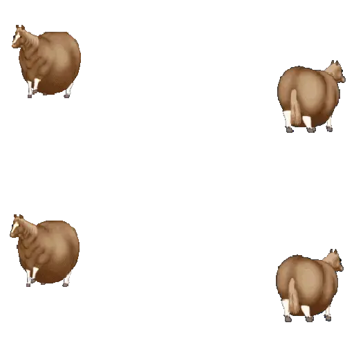 Spinning Horse | Fat Horse 🐎 preview