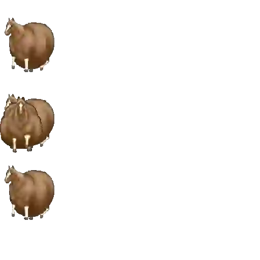 Spinning Horse | Fat Horse 🐎