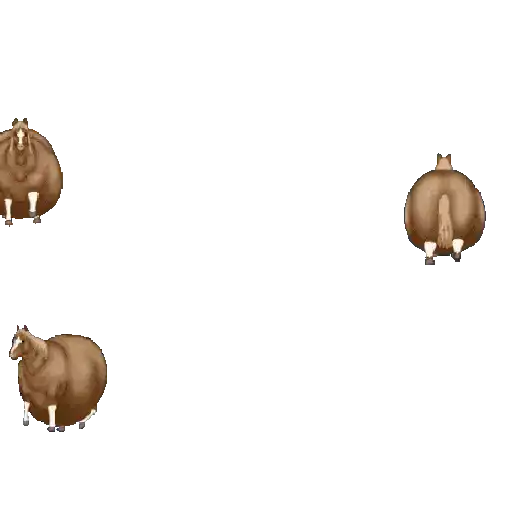 Spinning Horse | Fat Horse 🐎