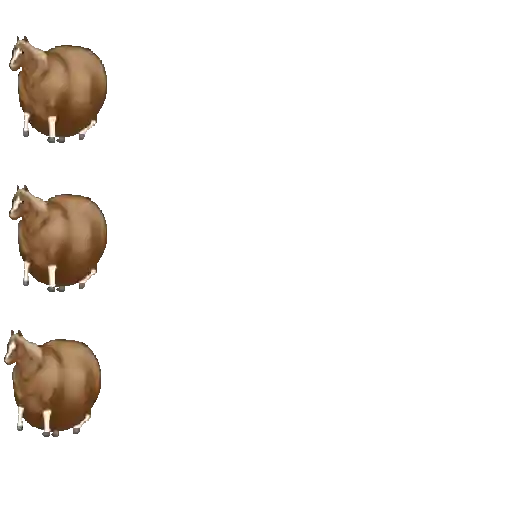 Spinning Horse | Fat Horse 🐎