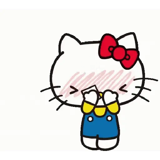 Gif Hello kitty😏