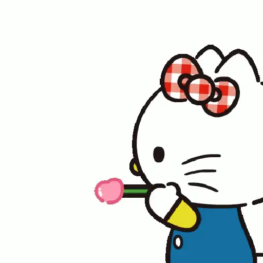 Gif Hello kitty😏