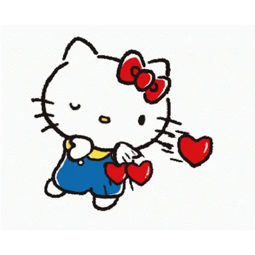Gif Hello kitty😏