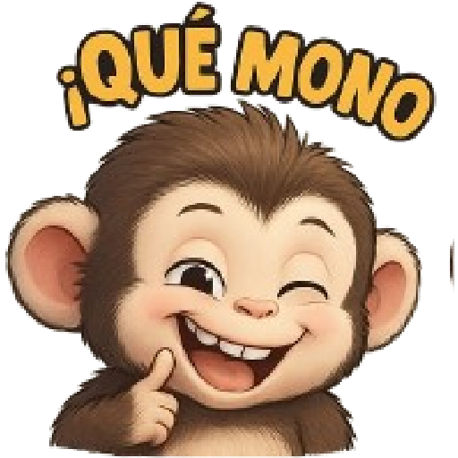 Stickers monos frases 🐒🐒 preview