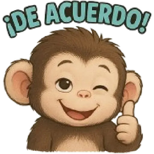 Stickers monos frases 🐒🐒