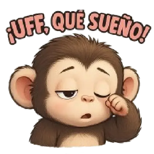 Stickers monos frases 🐒🐒