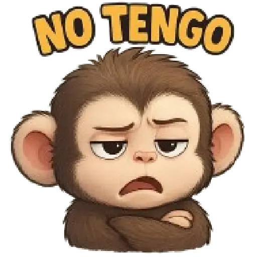 Stickers monos frases 🐒🐒