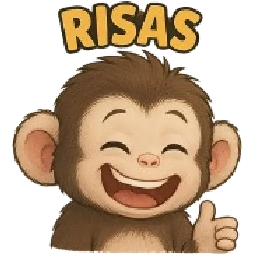 Stickers monos frases 🐒🐒