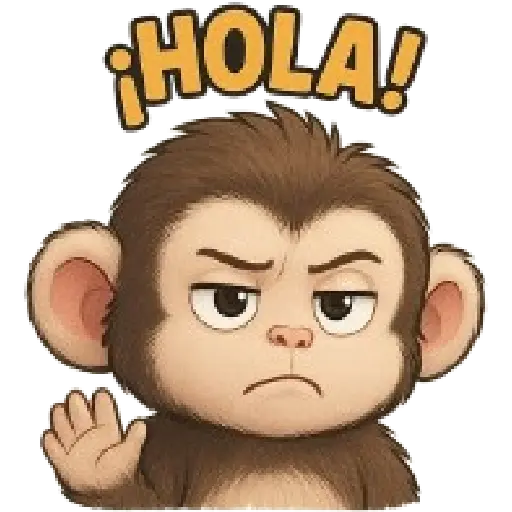 Stickers monos frases 🐒🐒