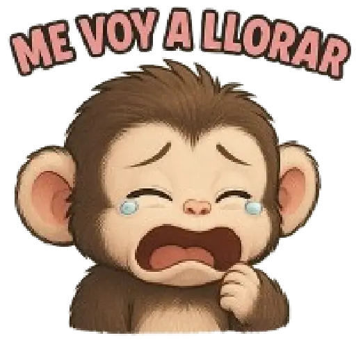 Stickers monos frases 🐒🐒