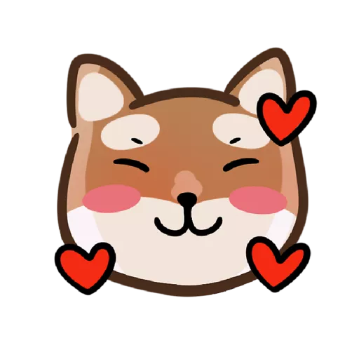 Shiball扭蛋狗柴犬emoji