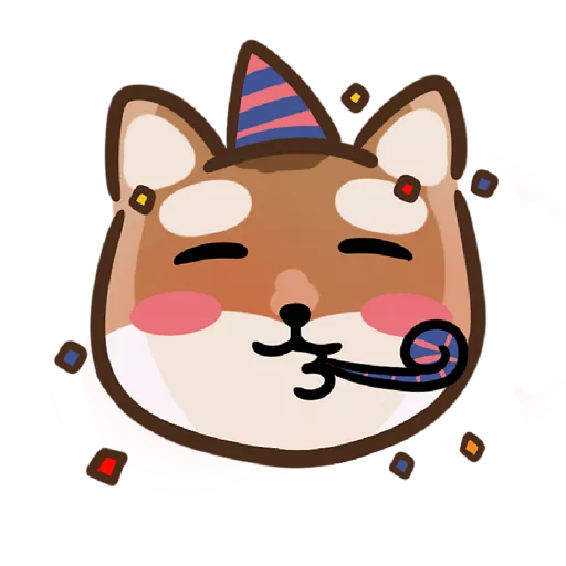 Shiball扭蛋狗柴犬emoji