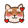 Shiball扭蛋狗柴犬emoji