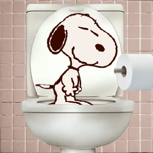 Snoopy divertido 🦴🐶