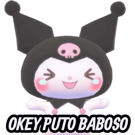 STICKERS DE BEBÉ KUROMI🖤 preview