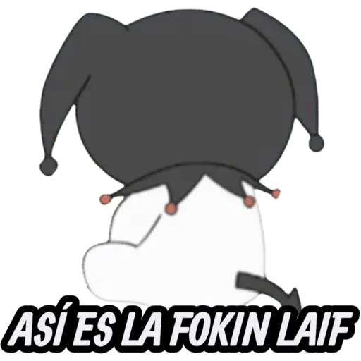 STICKERS DE BEBÉ KUROMI🖤