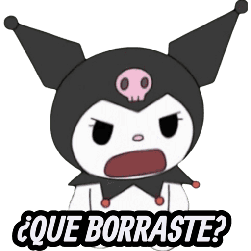 STICKERS DE BEBÉ KUROMI🖤 preview