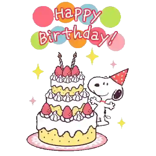 Greetings Snoopy 🐾🎉 preview