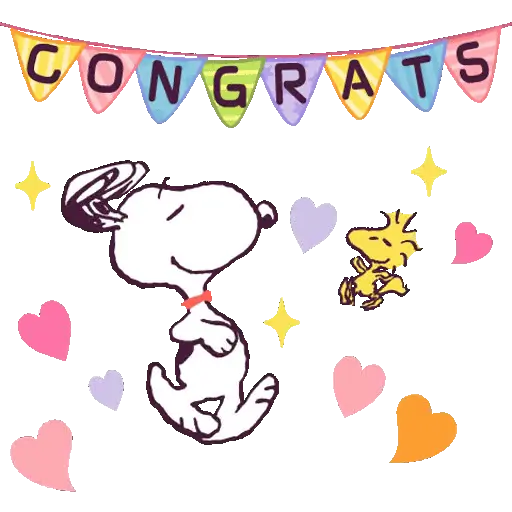 Greetings Snoopy 🐾🎉 preview