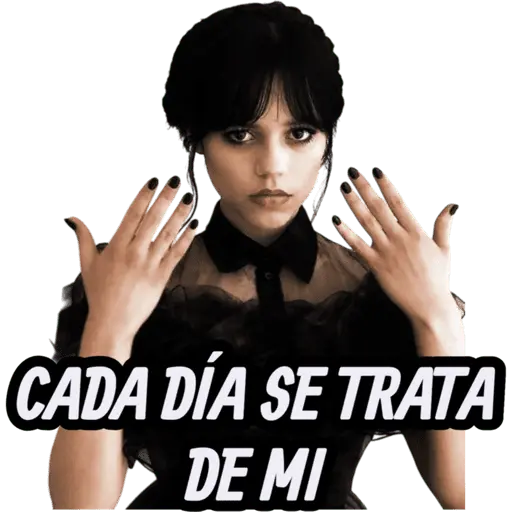 STICKERS DE MERLINA🖤