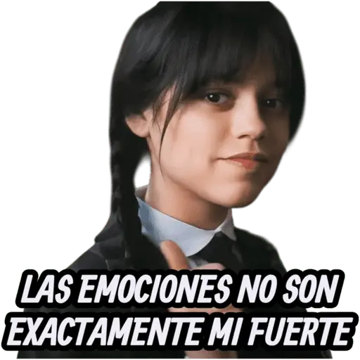 STICKERS DE MERLINA🖤