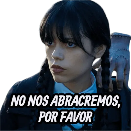 STICKERS DE MERLINA🖤