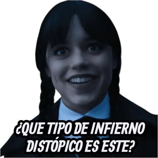 STICKERS DE MERLINA🖤