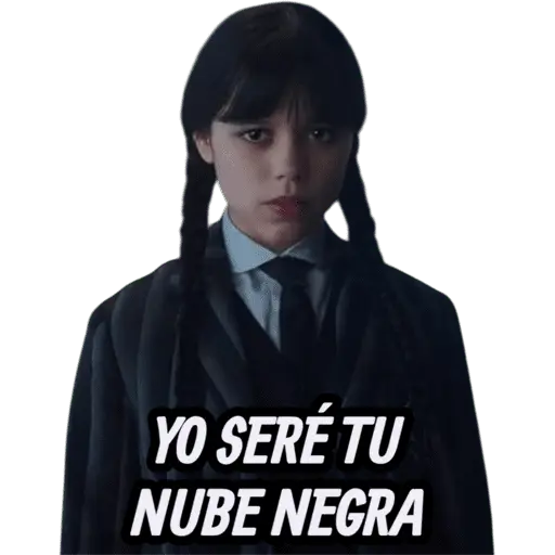 STICKERS DE MERLINA🖤