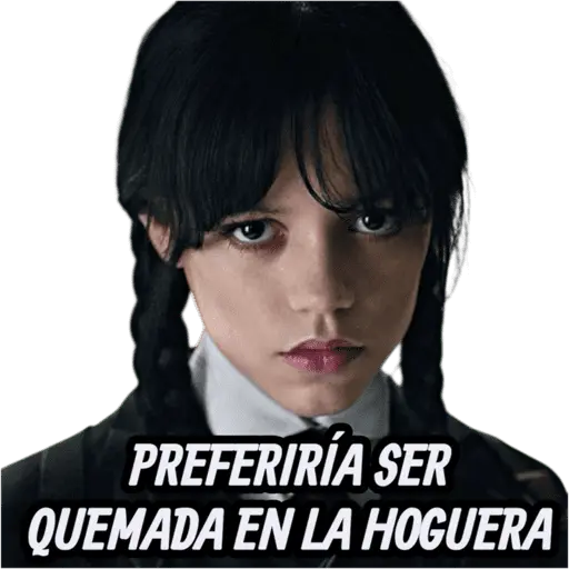 STICKERS DE MERLINA🖤