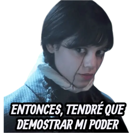 STICKERS DE MERLINA🖤